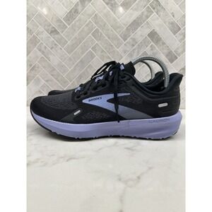 Brooks Launch 9 Running Shoes Women's Size 8.5B 8.5 B Black Purple Sneakers